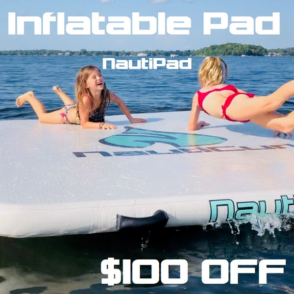 $100 OFF NautiPad Inflatable Swim Mats