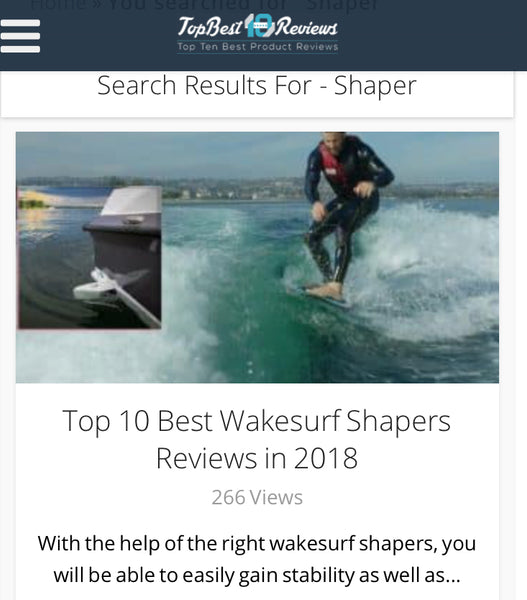 Top 10 Best Wake Shapers 2018