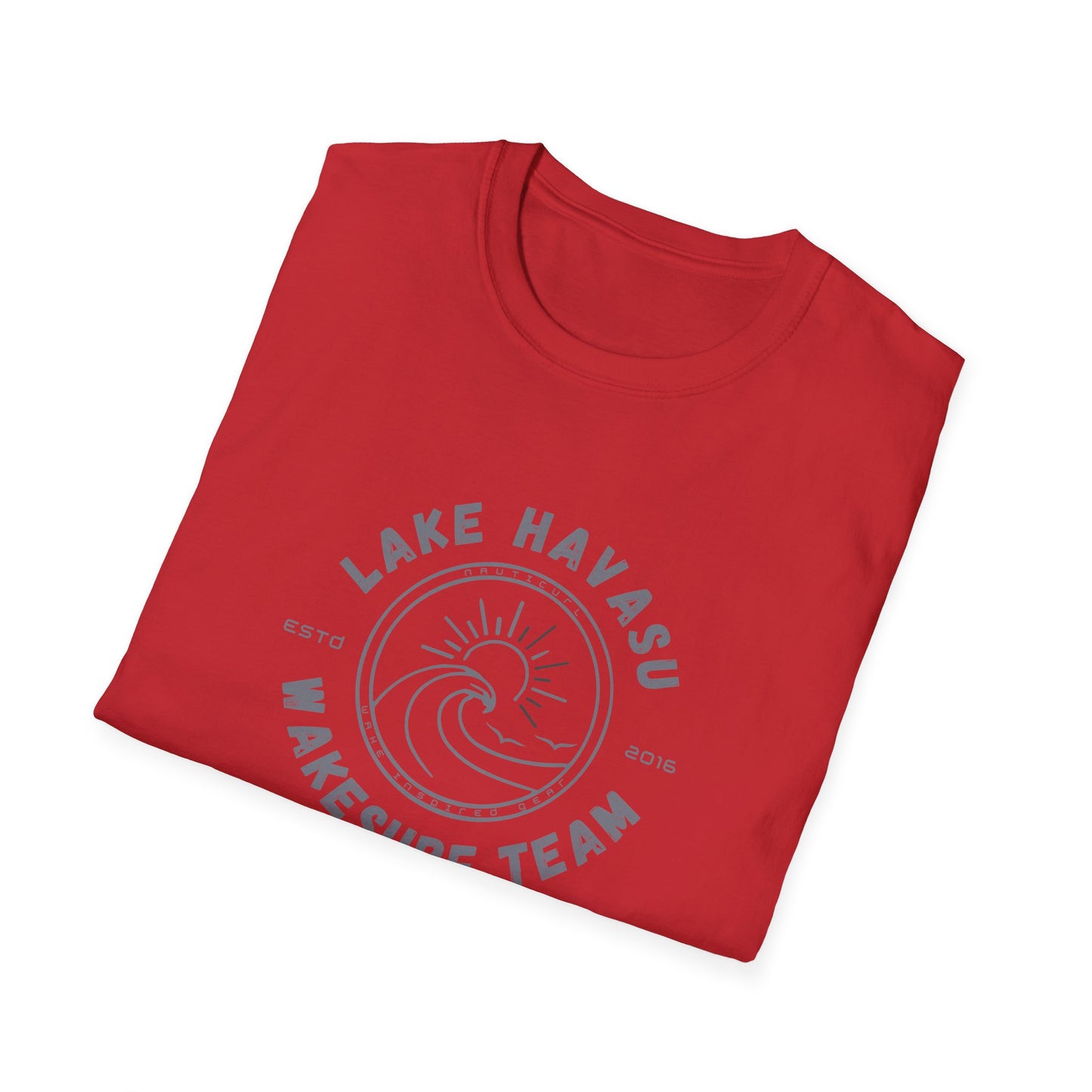 Lake Havasu Wakesurf Team T-Shirt | Wave Logo - NautiCurl LLC