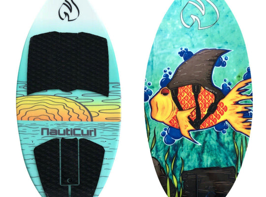 Goldie best kid’s WakeSurf Board NautiCurl