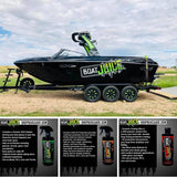 Boat Juice Cleaners - NautiCurl Boat Cleaner, Wax, Sealant, Vinyl, Carpet, Seadeck, Platform NautiCurl