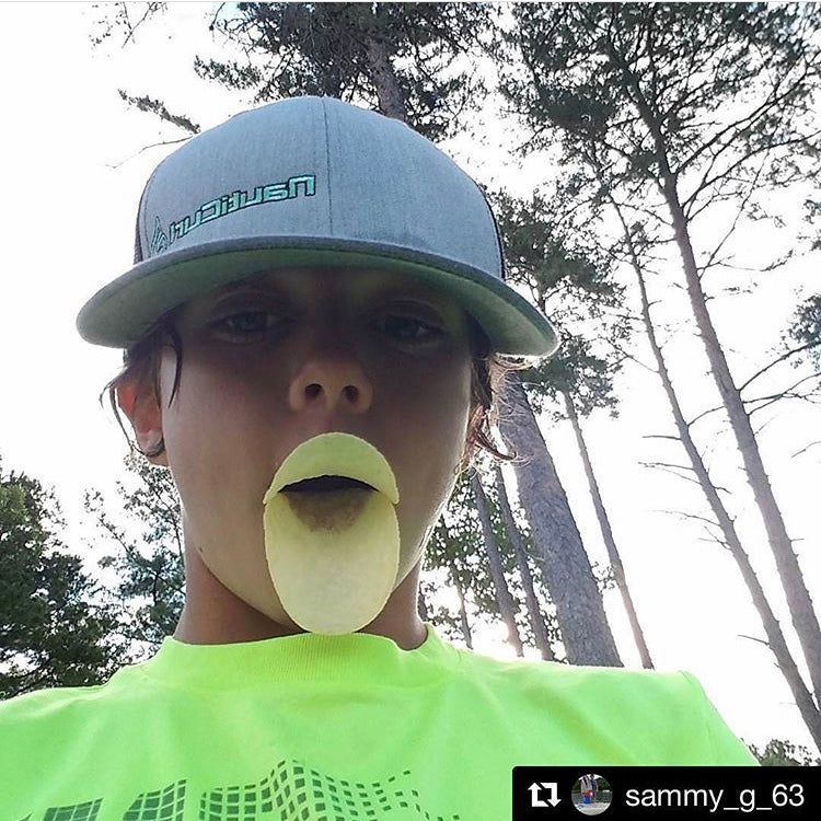 NautiCurl Snap Back Mesh Surf Hat LE