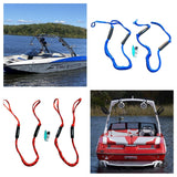 NautiCurl Bungee Boat Ropes - Shock Absorbing (2 Ropes)