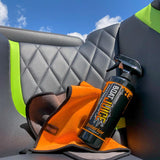 Boat Seat Cleaner for vinyl, carpet, plastic, dashboard, glass, metal, seadeck foam flooring, swim platform NautiCurl