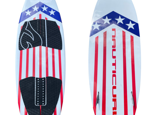 NautiCurl Jet Wing X - Hybrid Style WakeSurf Board