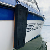 NautiCurl NautiFender Black Flat EVA Boat Fender