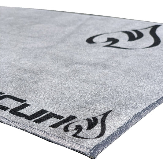 NautiCurl Beach Towel Microfiber cleaning boat towel, gray towelette