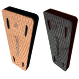 NautiCurl Flat Fenders Wakeboard Boat Tan Teak Boat Bumpers Black Gray Bumpers Fenders