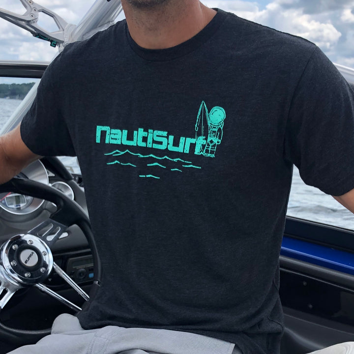 NautiSURF tees in stock! Super soft with a pop of turqoise!