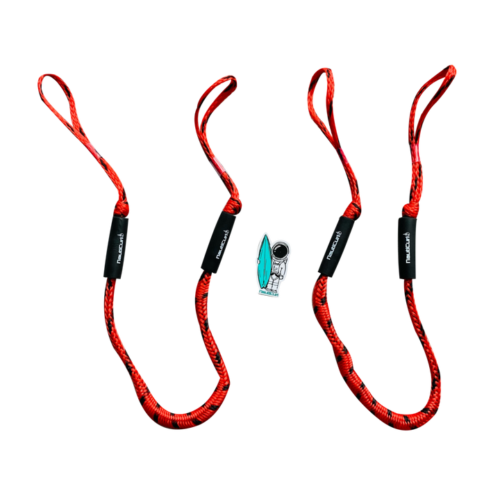 Bungee Shock Absorbing Dock Line Boat Ropes - NEW COLORS