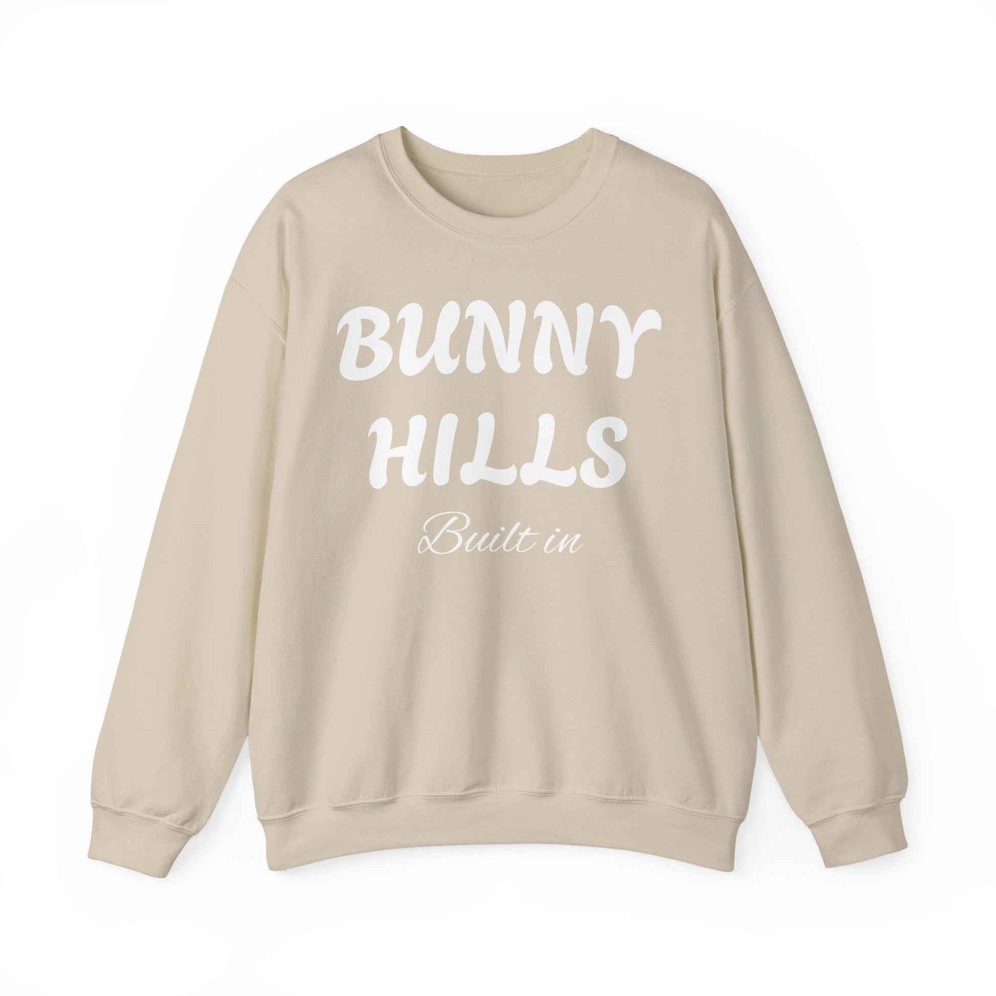 Bunny Hills Sweatshirt | Retro Script Winter Typography - NautiCurl LLC