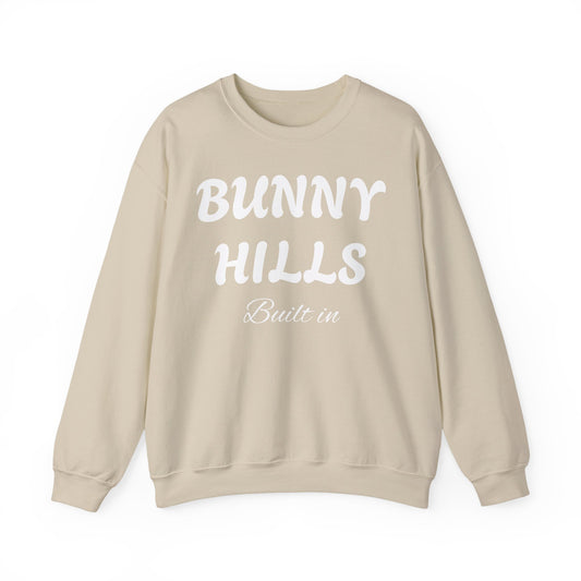 Bunny Hills Sweatshirt | Retro Script Winter Typography - NautiCurl LLC