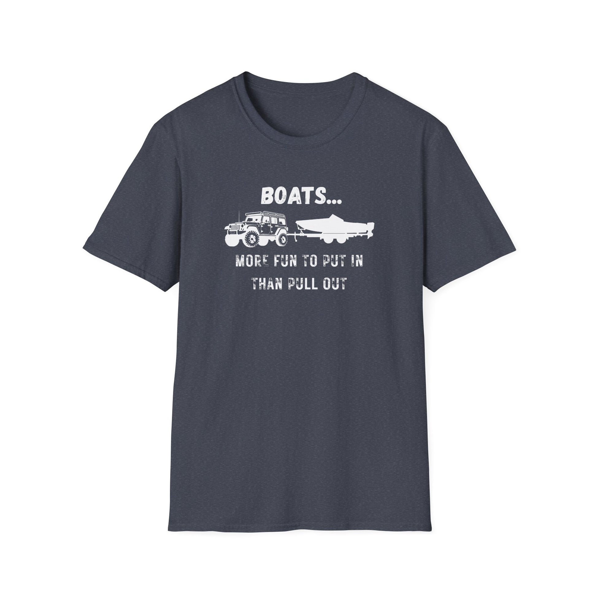 Boats...More Fun To Put in Than Pull Out T-Shirt | Funny Witty Tee - NautiCurl LLC