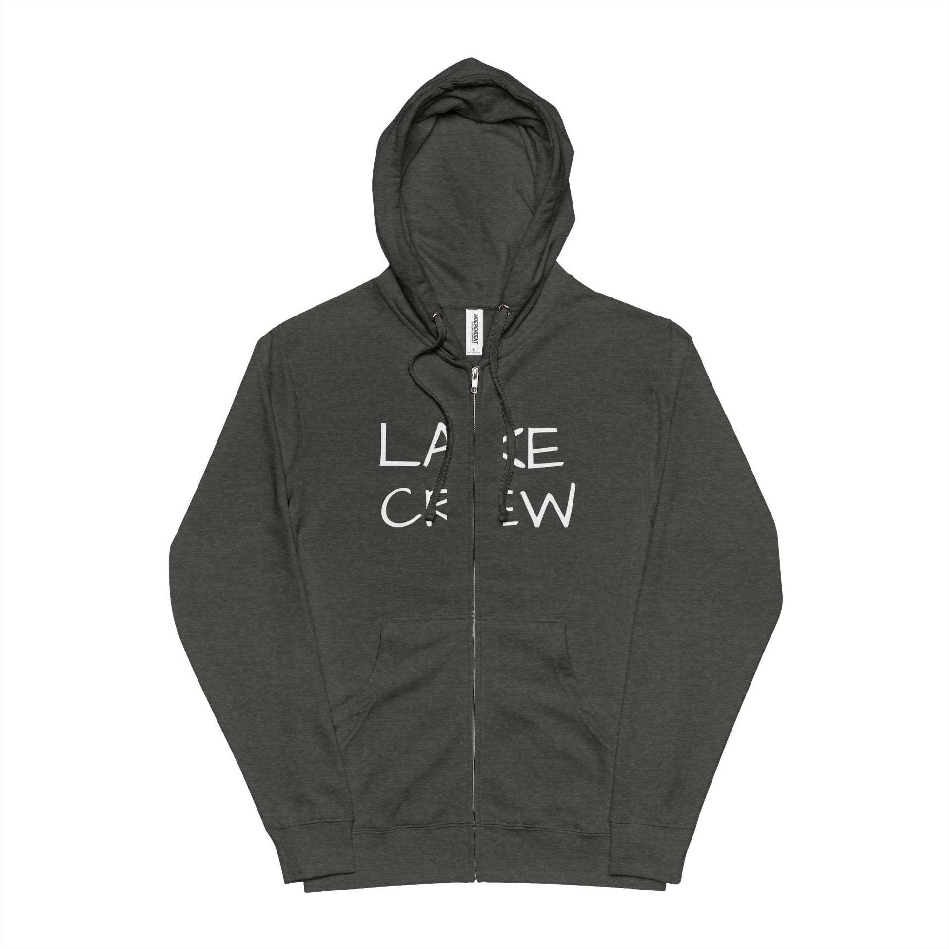 Lake Crew Hoodie | Zip-Up Fleece Hooded Sweatshirt - NautiCurl LLC