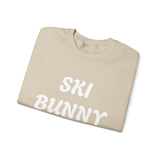 Ski Bunny Sweatshirt | Retro Script Winter Typography