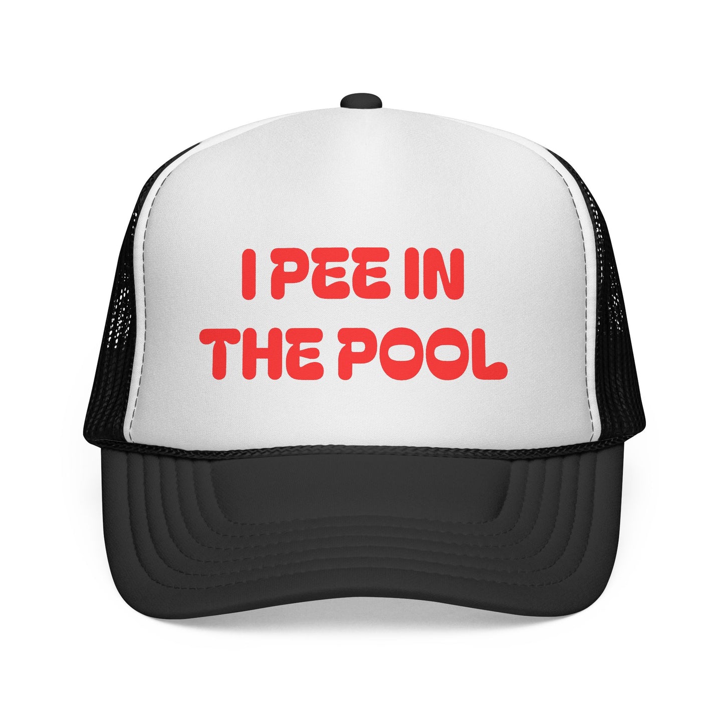 I Pee in the Pool Trucker Cap | Funny Winter Hat - NautiCurl LLC