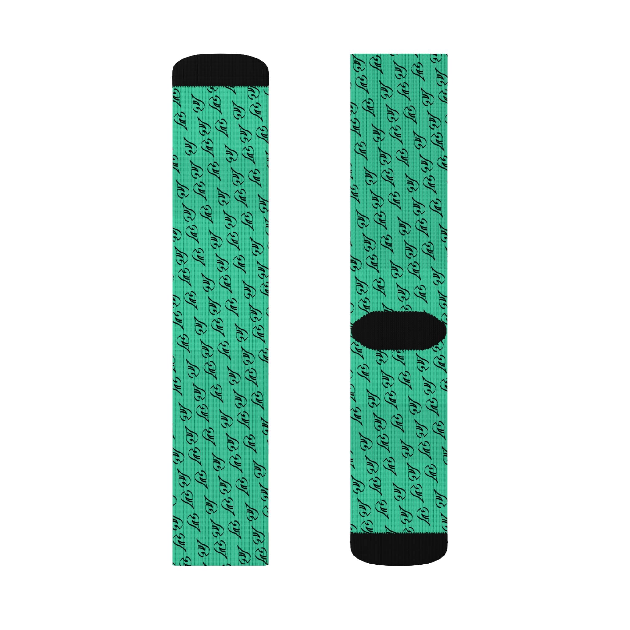 NautiCurl Drop Pattern Socks | Sublimation Printed Socks