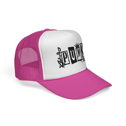 Punk Graffiti Trucker Cap | Mesh Baseball Hat