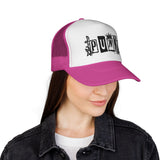 Punk Graffiti Trucker Cap | Mesh Baseball Hat
