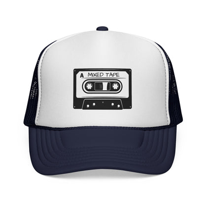 Mixed Tape Cassette Trucker Cap | Mesh Trucker - NautiCurl LLC