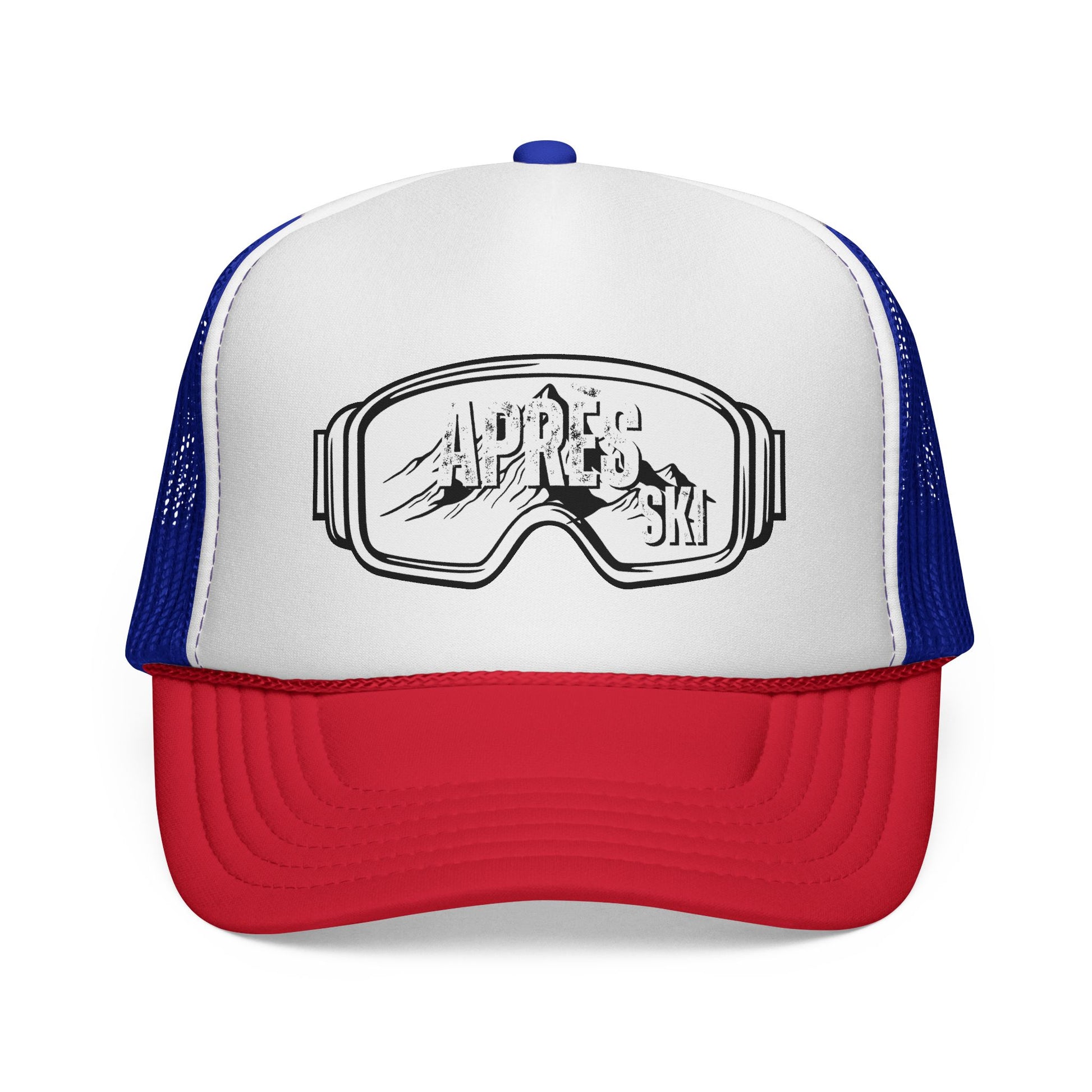 Apres Ski Goggles Trucker Cap | Skiing Mountain Mesh Snapback - NautiCurl LLC