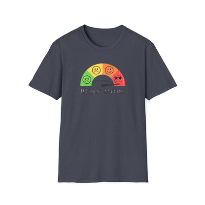UV Index Burn Mode T-Shirt | Sun Safety Graphic Tee - NautiCurl LLC