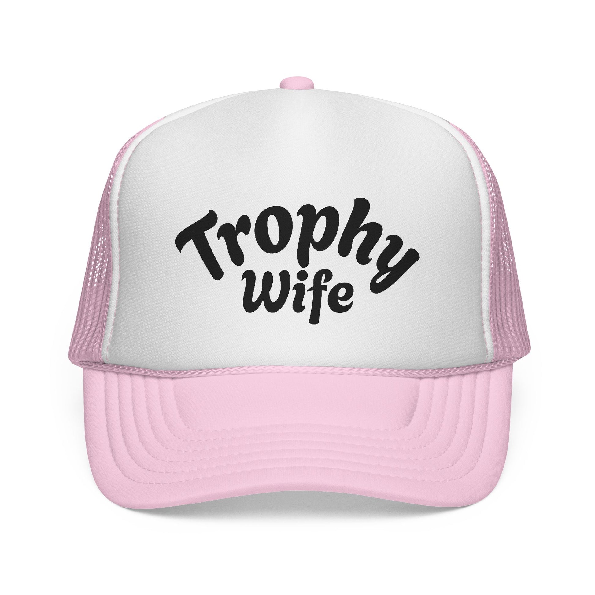 Trophy WifeTrucker Cap | Mesh Baseball Hat - NautiCurl LLC