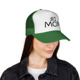 Number #1 Mom Trucker Cap | Mesh Baseball Hat