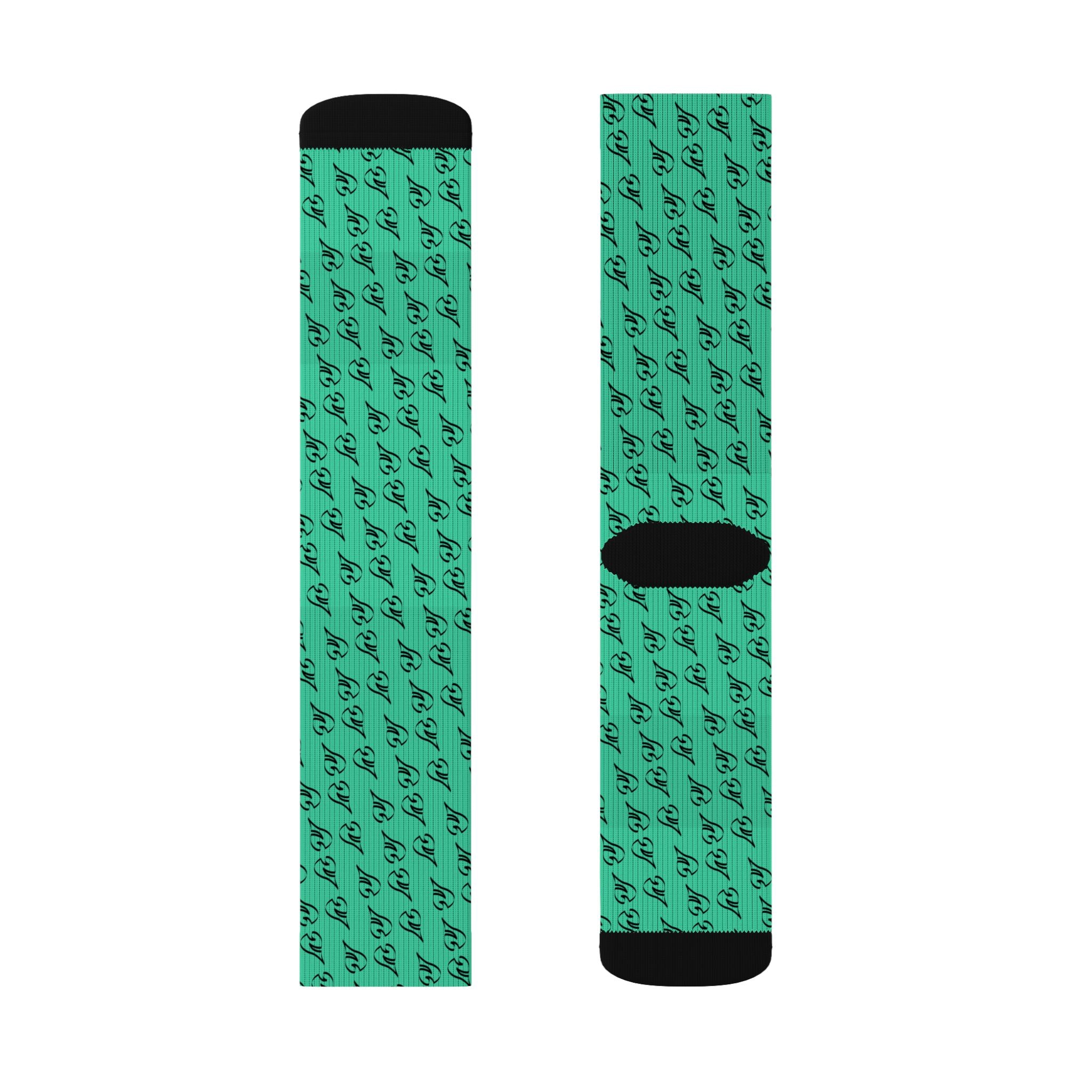 NautiCurl Drop Pattern Socks | Sublimation Printed Socks