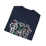 I Miss My MTV T-Shirt | Retro MTV Logo Astronaut Graphic