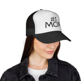 Number #1 Mom Trucker Cap | Mesh Baseball Hat