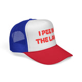 I Pee in the Lake Trucker Cap | Funny Winter Hat