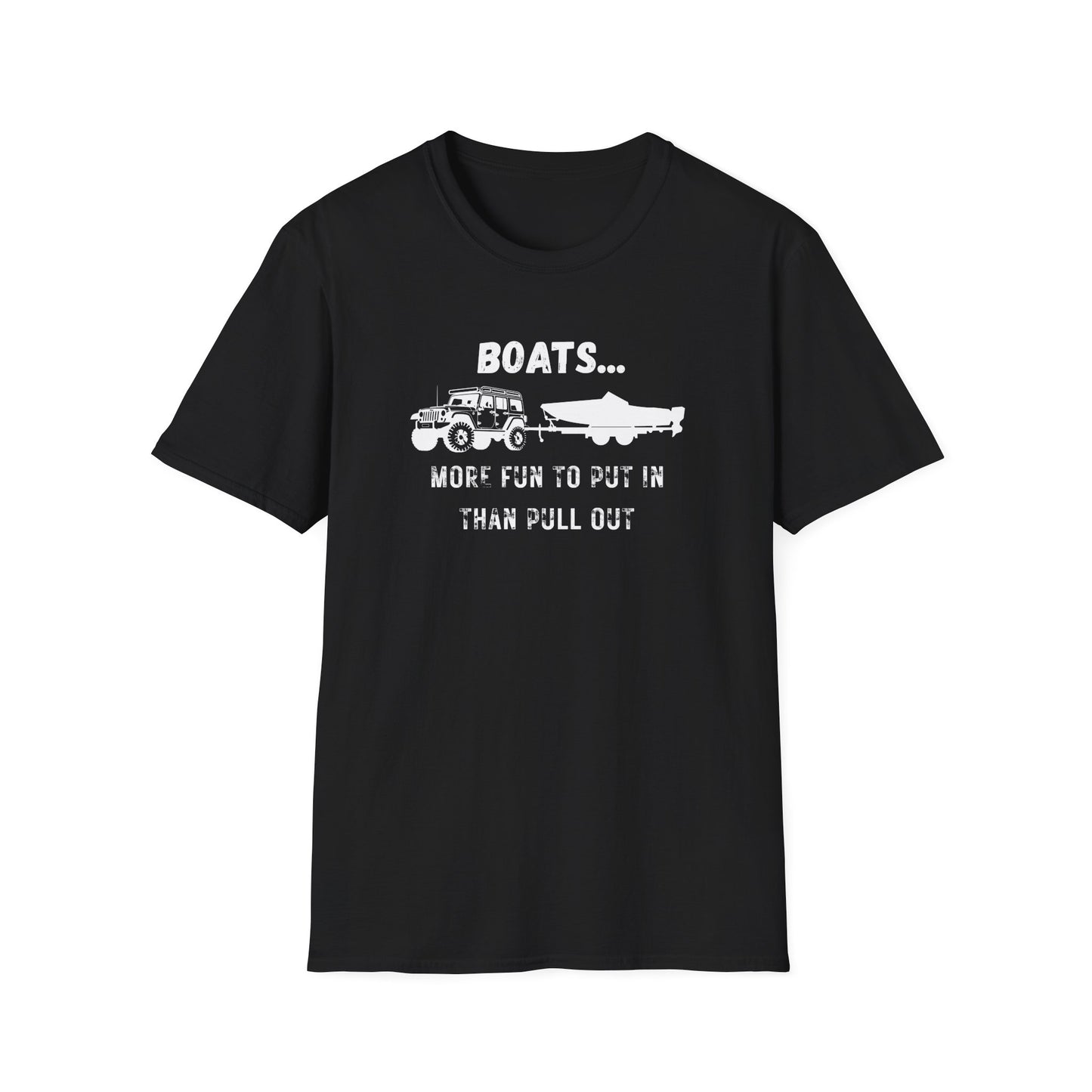 Boats...More Fun To Put in Than Pull Out T-Shirt | Funny Witty Tee - NautiCurl LLC