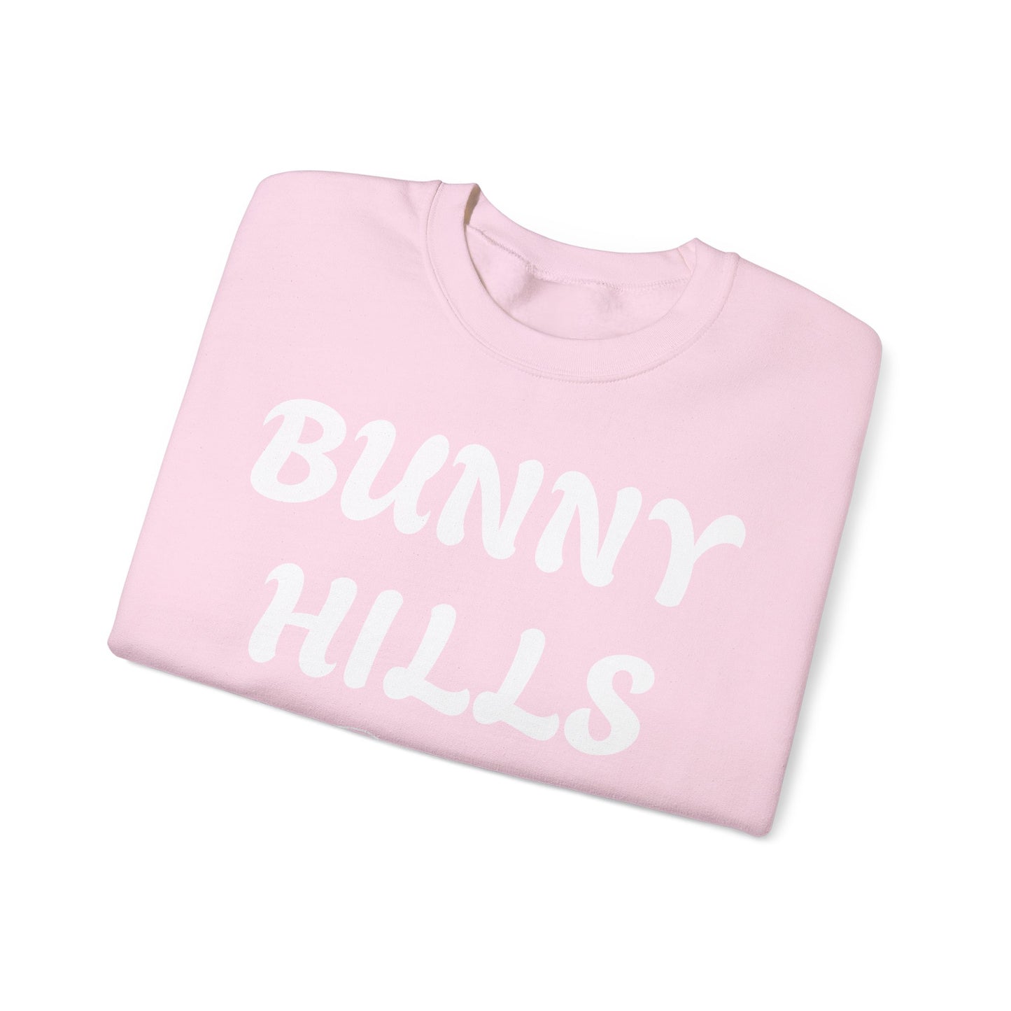 Bunny Hills Sweatshirt | Retro Script Winter Typography - NautiCurl LLC