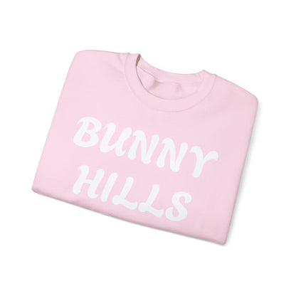 Bunny Hills Sweatshirt | Retro Script Winter Typography - NautiCurl LLC