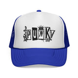 Punk Graffiti Trucker Cap | Mesh Baseball Hat
