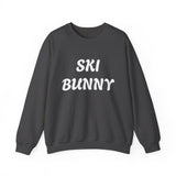 Ski Bunny Sweatshirt | Retro Script Winter Typography