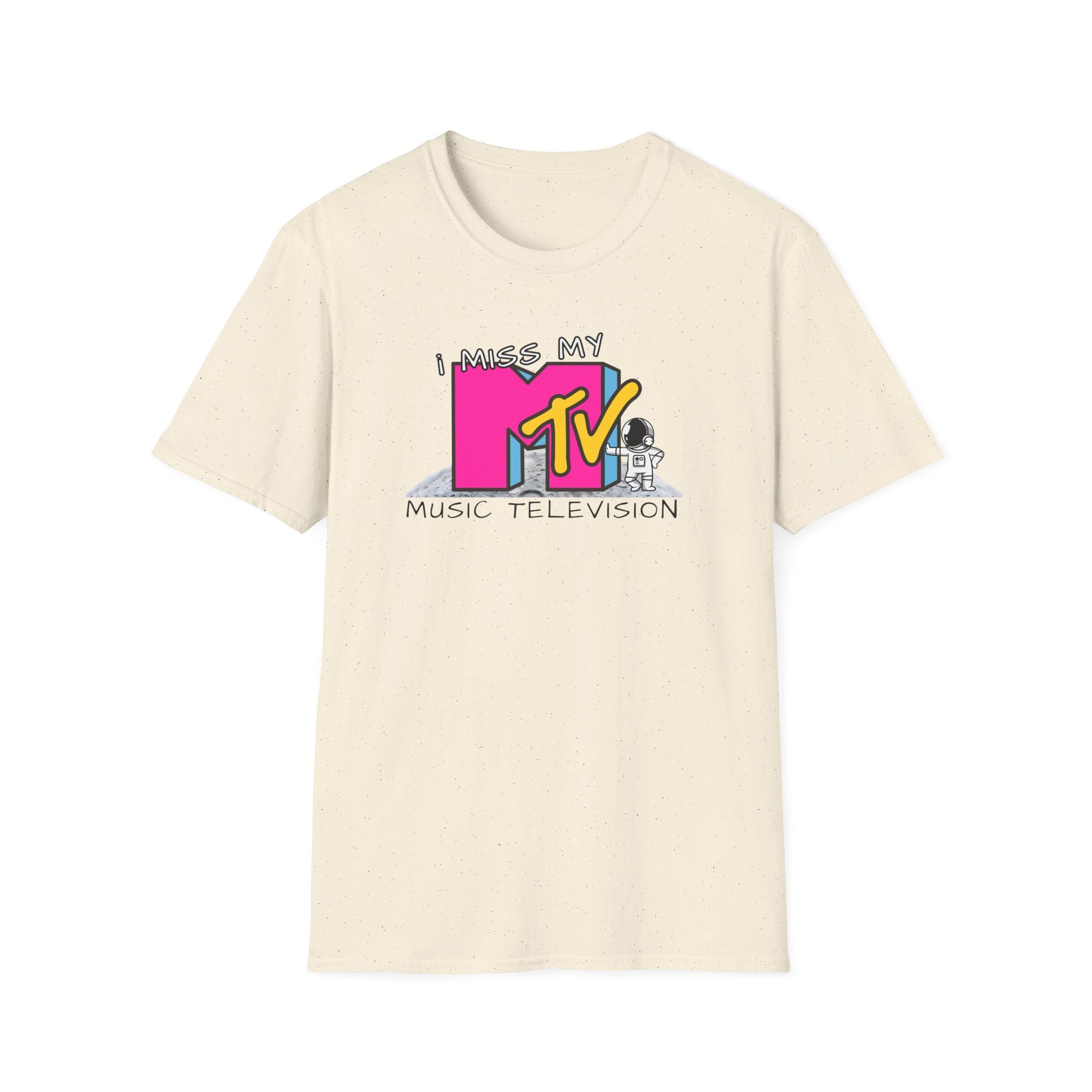 I Miss My MTV T-Shirt | Retro 80s MTV Logo Music Television Tee - NautiCurl LLC