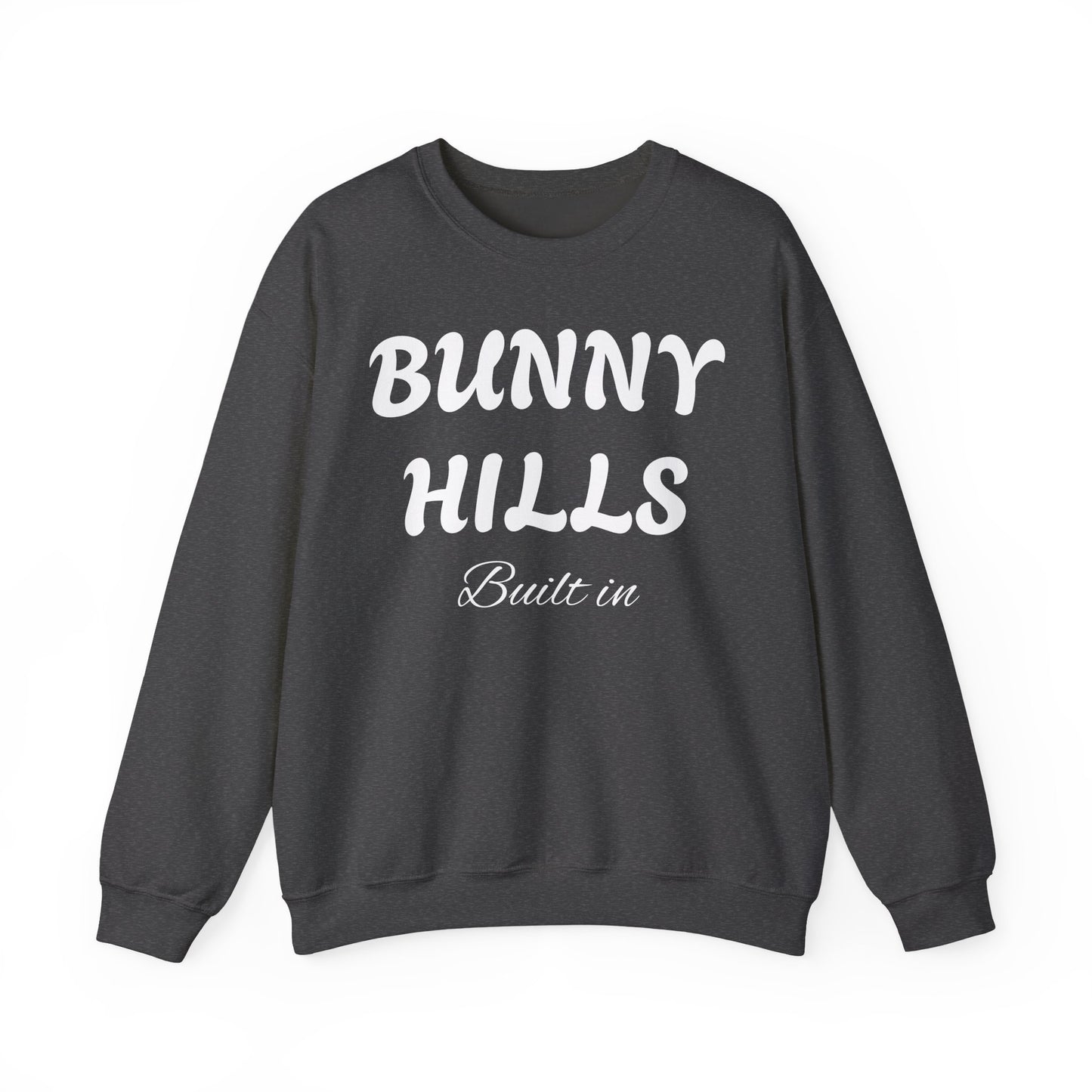 Bunny Hills Sweatshirt | Retro Script Winter Typography - NautiCurl LLC