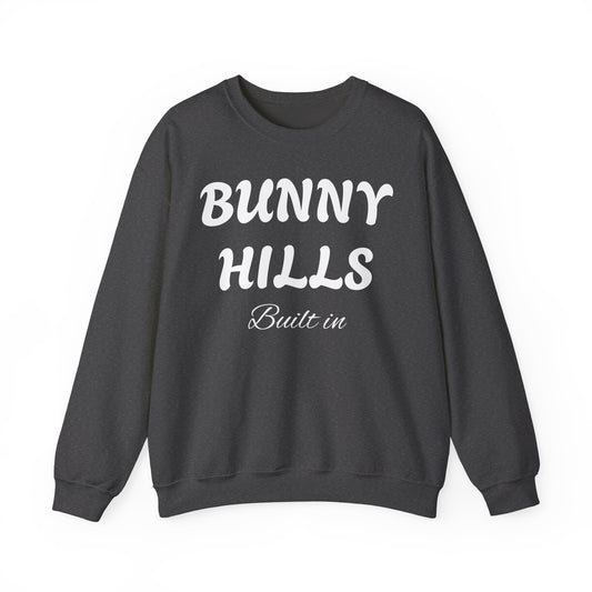 Bunny Hills Sweatshirt | Retro Script Winter Typography - NautiCurl LLC