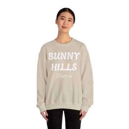 Bunny Hills Sweatshirt | Retro Script Winter Typography - NautiCurl LLC
