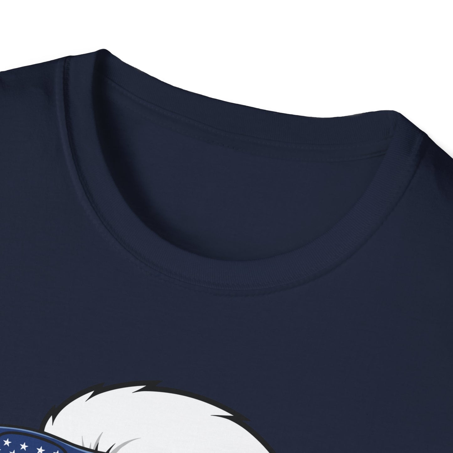 Patriotic Bald Eagle MERICAW T-Shirt | American Flag Sunglasses, Fourth of July - NautiCurl LLC