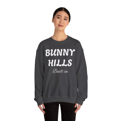 Bunny Hills Sweatshirt | Retro Script Winter Typography - NautiCurl LLC