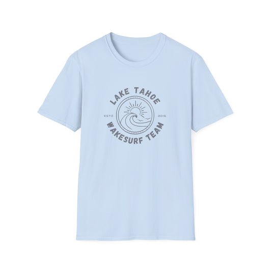 Lake Tahoe Wakesurf Team T-Shirt | Wave Crest Logo