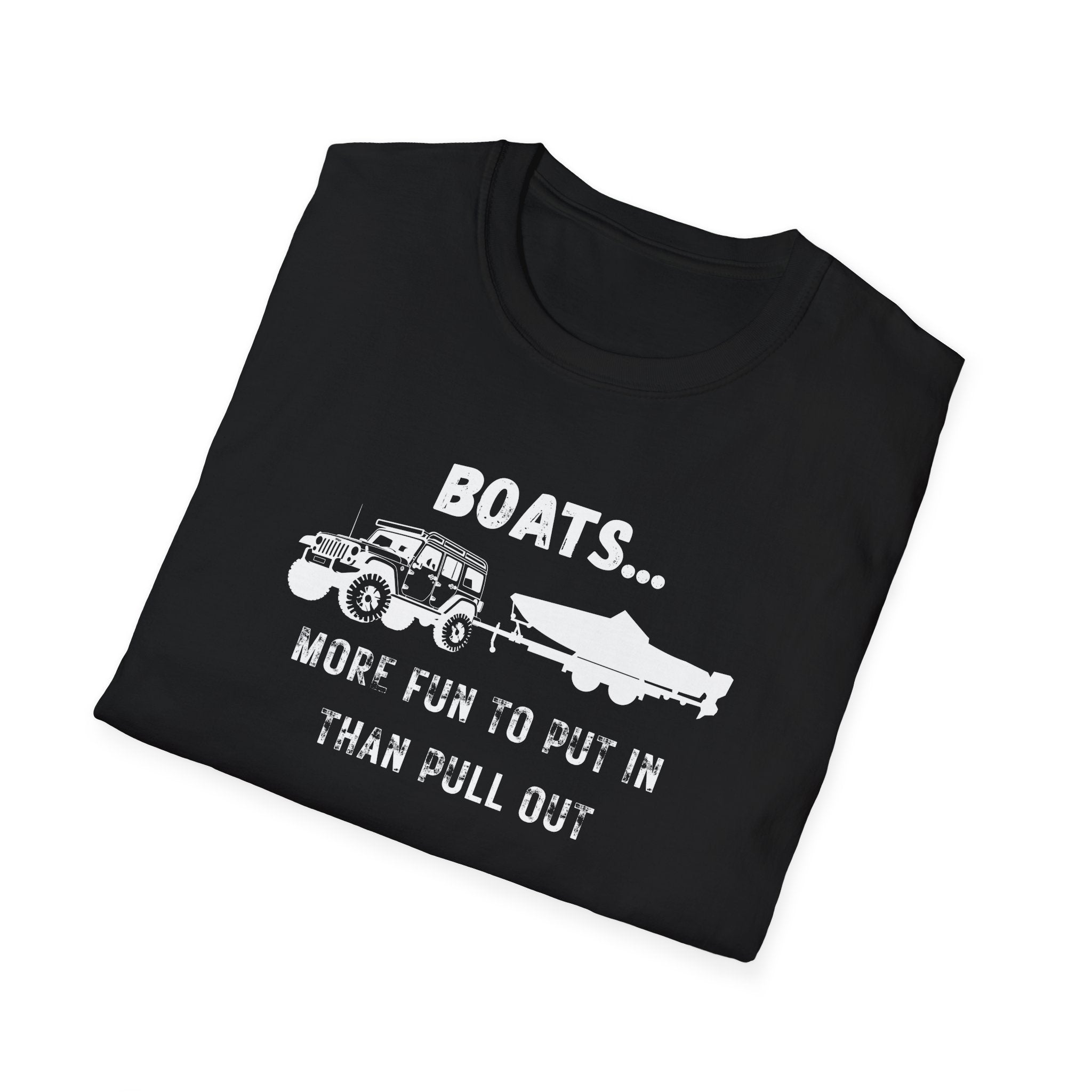 Boats...More Fun To Put in Than Pull Out T-Shirt | Funny Witty Tee