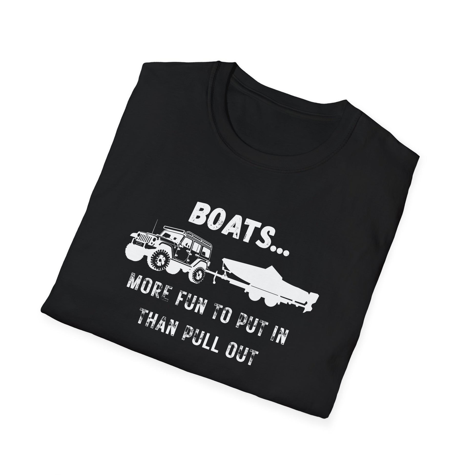 Boats...More Fun To Put in Than Pull Out T-Shirt | Funny Witty Tee - NautiCurl LLC