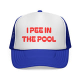 I Pee in the Pool Trucker Cap | Funny Winter Hat
