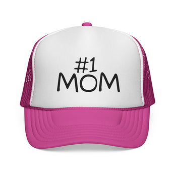 Number #1 Mom Trucker Cap | Mesh Baseball Hat