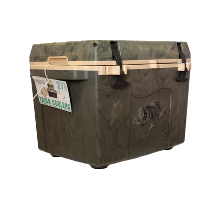 Taiga Coolers 27 Quart Woodland Camo Cooler