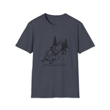 Snowmobile BRRAAAP! T-Shirt | Winter Racing Graphic